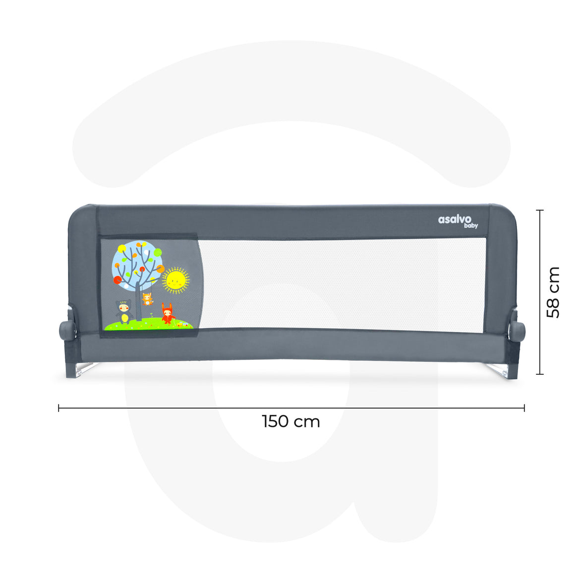 Bed Barrier 2-1 of 150cm for Nest or Standard Animals bed
