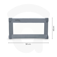 90cm Barrier for Standard Gray Bed