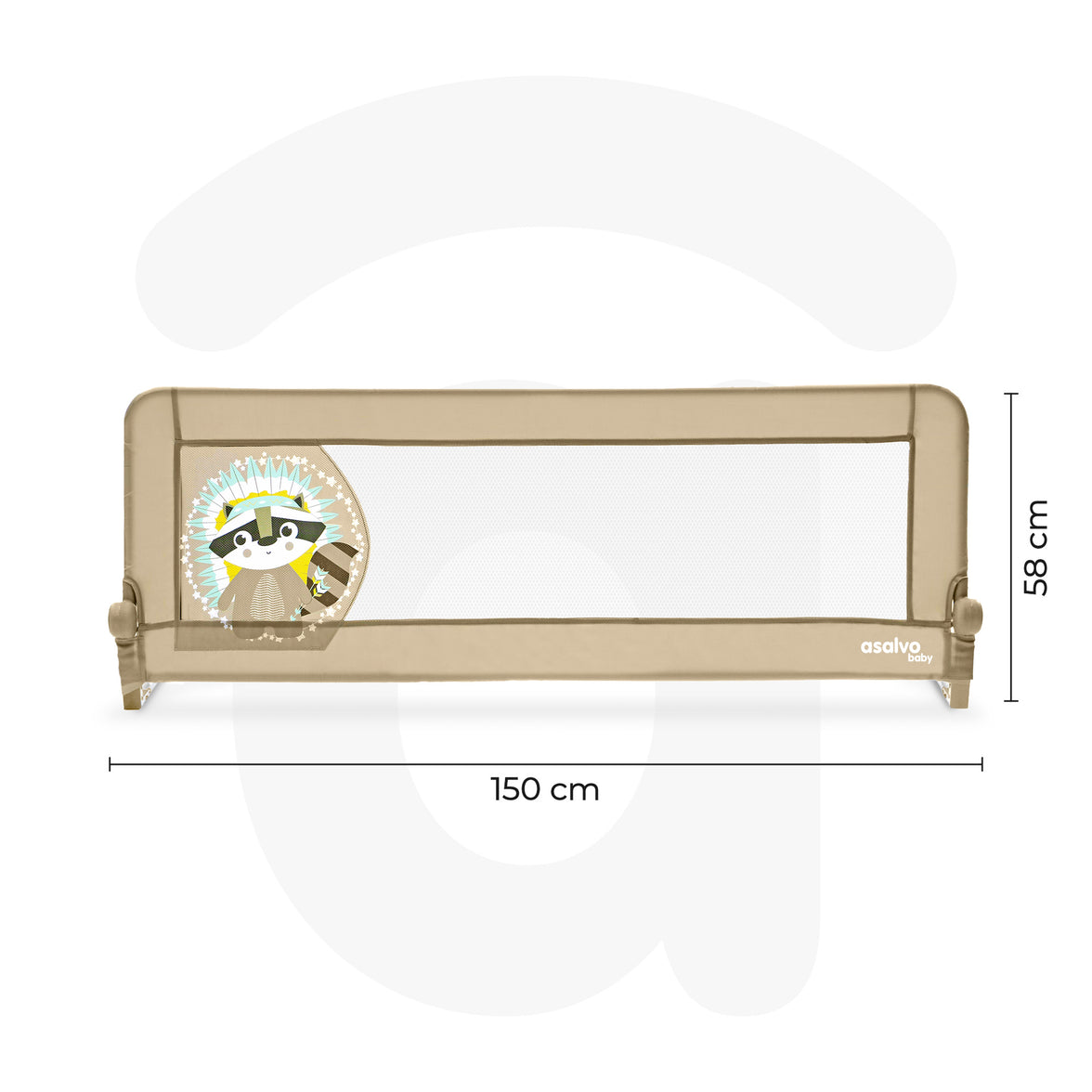 Bed Barrier 2-1 of 150cm for Nest or Standard Raccoon bed