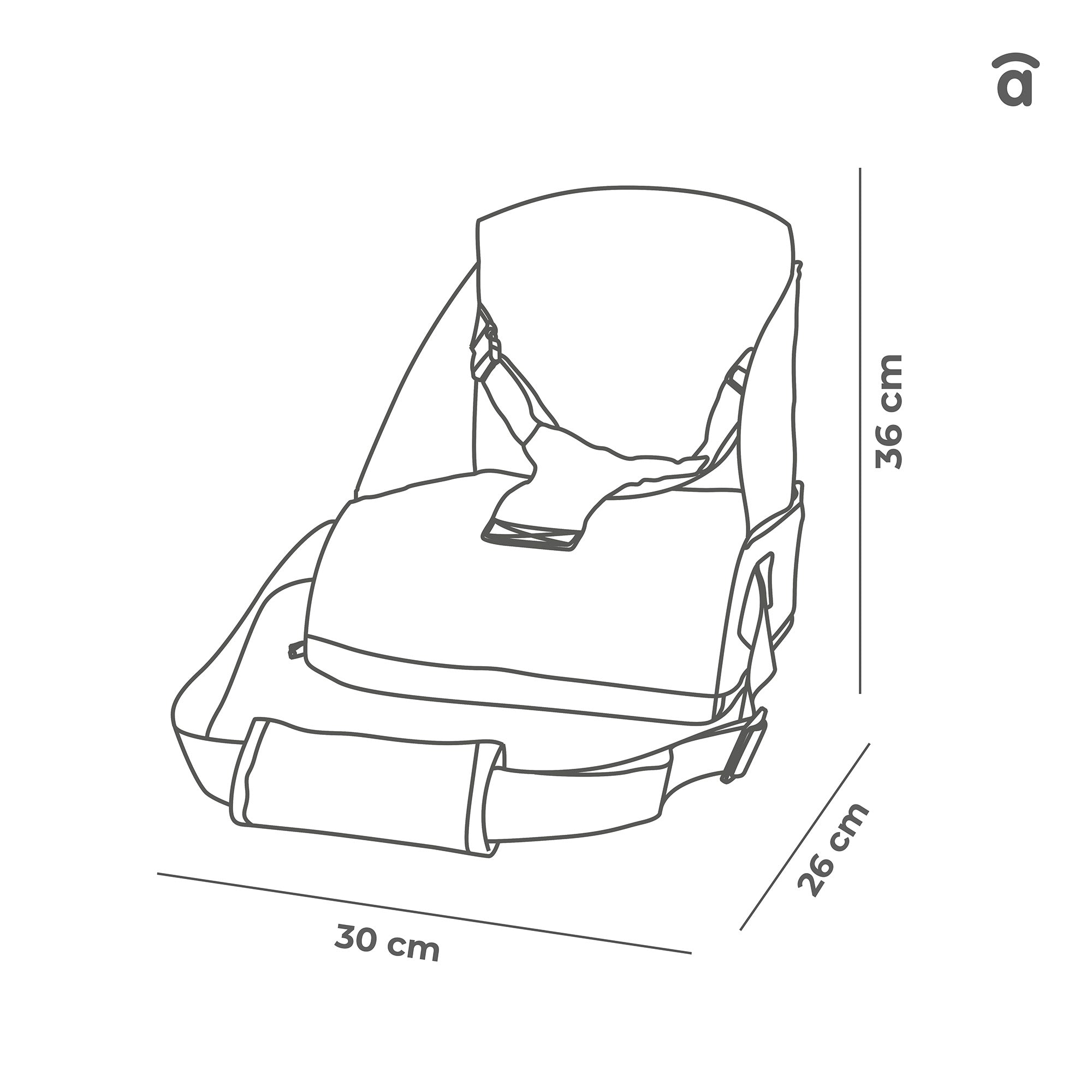 Zeppelin Travel Highchair