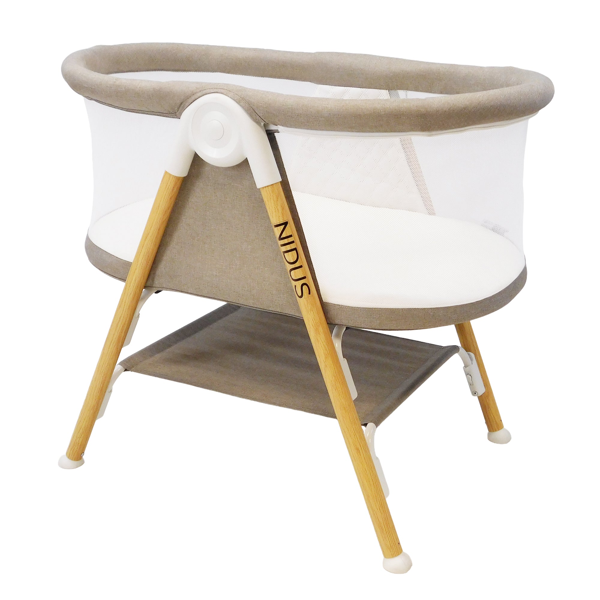 Mini Berço Nidus 2 Bege