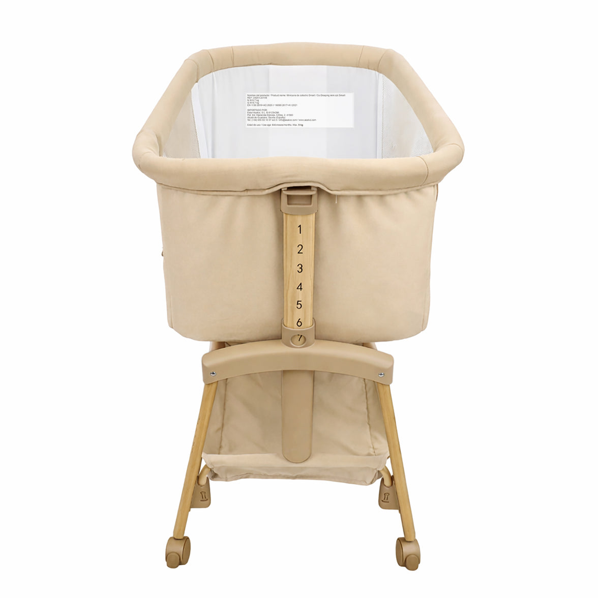 Minicuna de colecho Smart beige