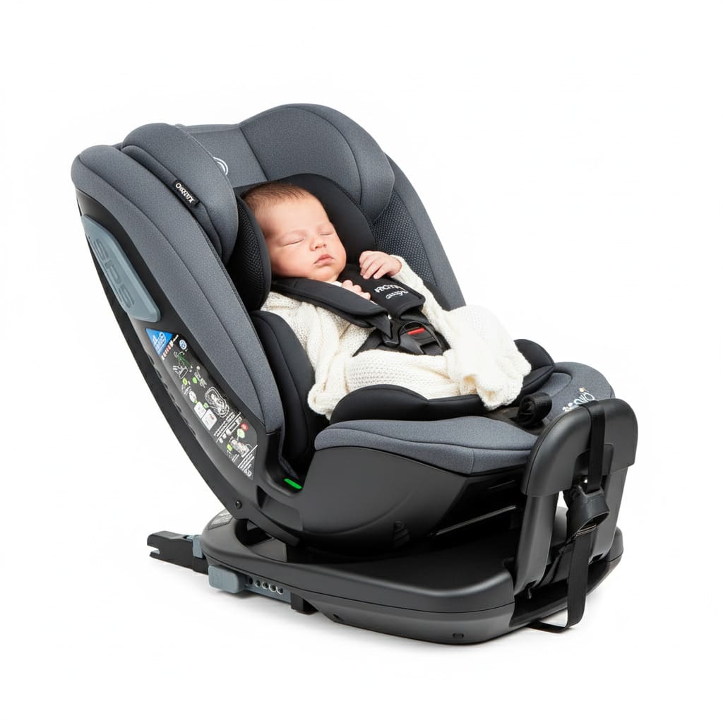 Panafix Gray Car Seat