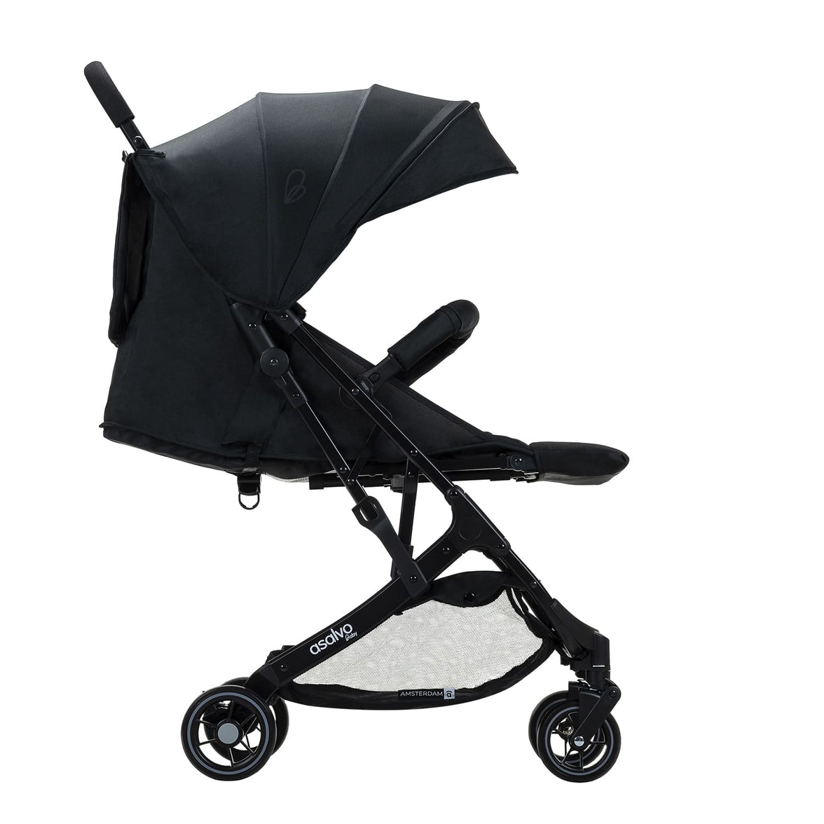 Amsterdam Black Stroller