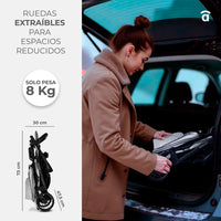 Ness 2 gray stroller