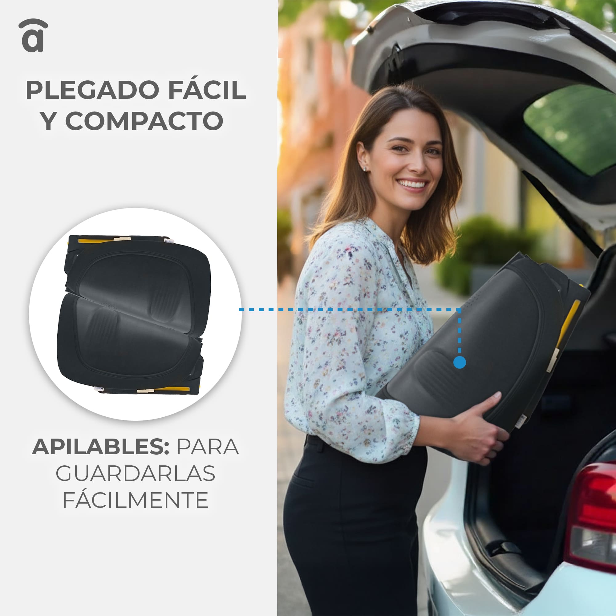 Omniguard Black Car Seat