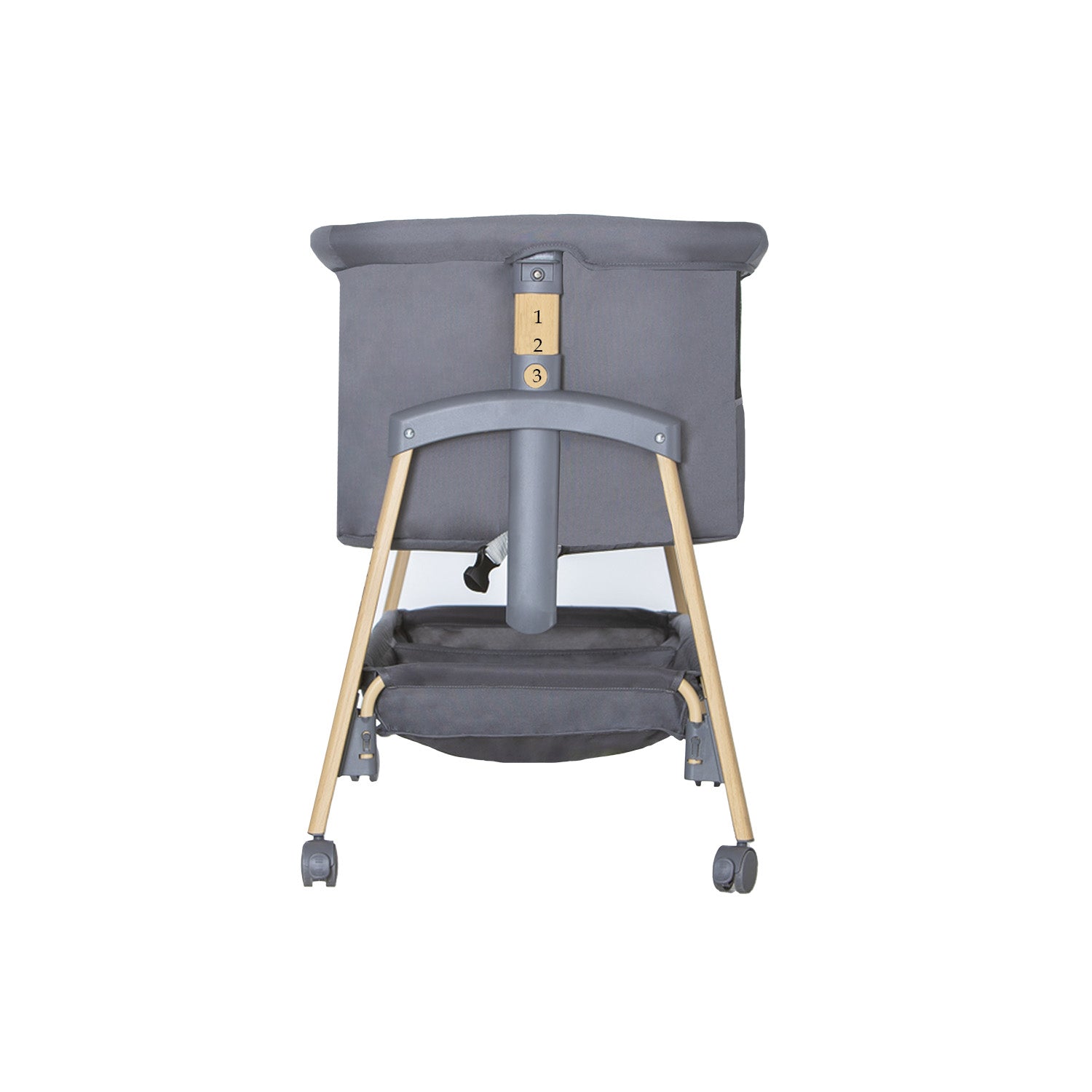 Smart co-sleeping mini crib