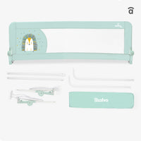 150cm 2-1 Bed Barrier for Nest or Standard Bed Gray Bunny