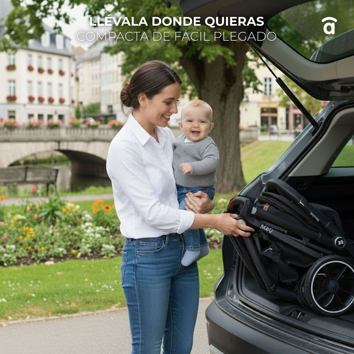 Poussette Kibu noire