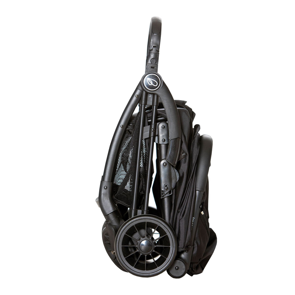 Plis Plas black stroller