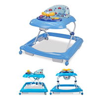 Blue Car Diver Walker