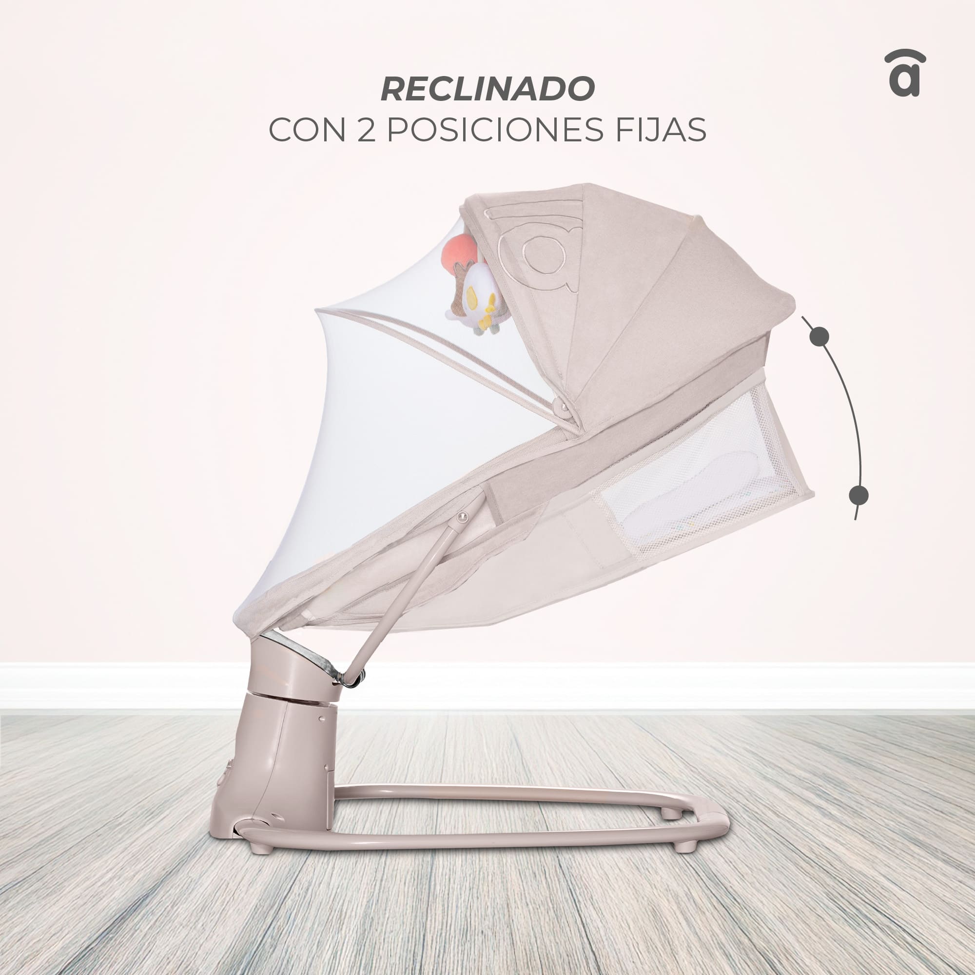 Kahlo Gray Rocking Hammock