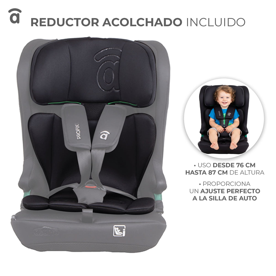 I-Size Profix Gray Car Seat