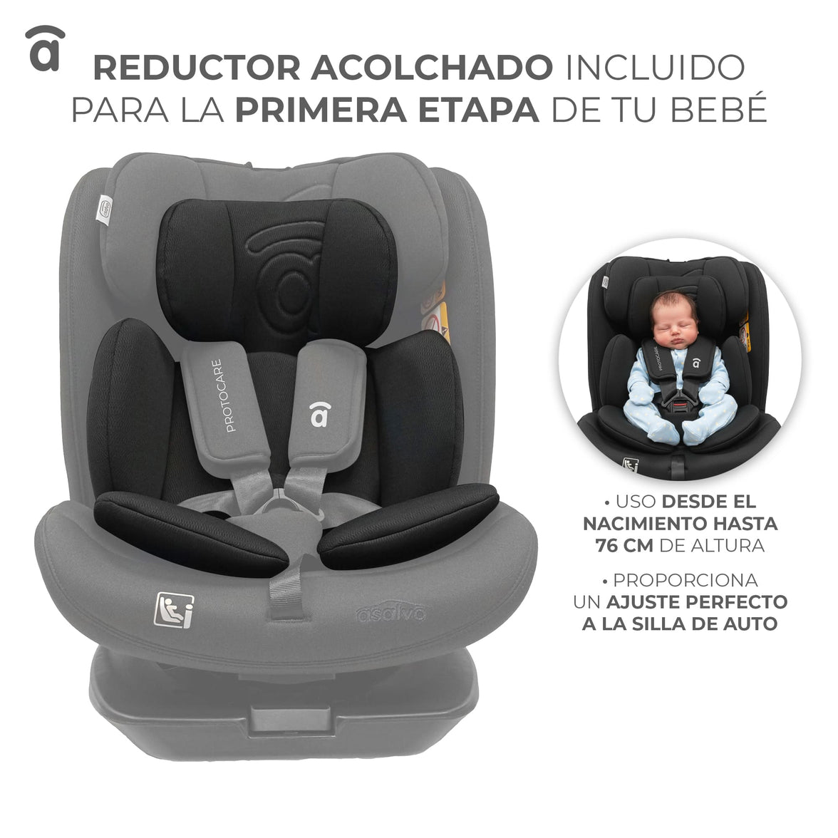 Protocare Gray Car Seat