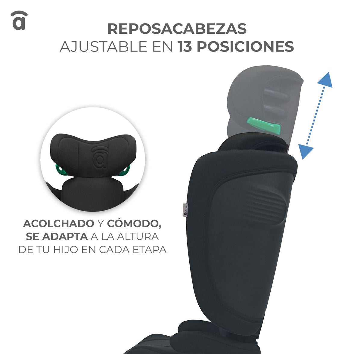 Omniguard Black Car Seat