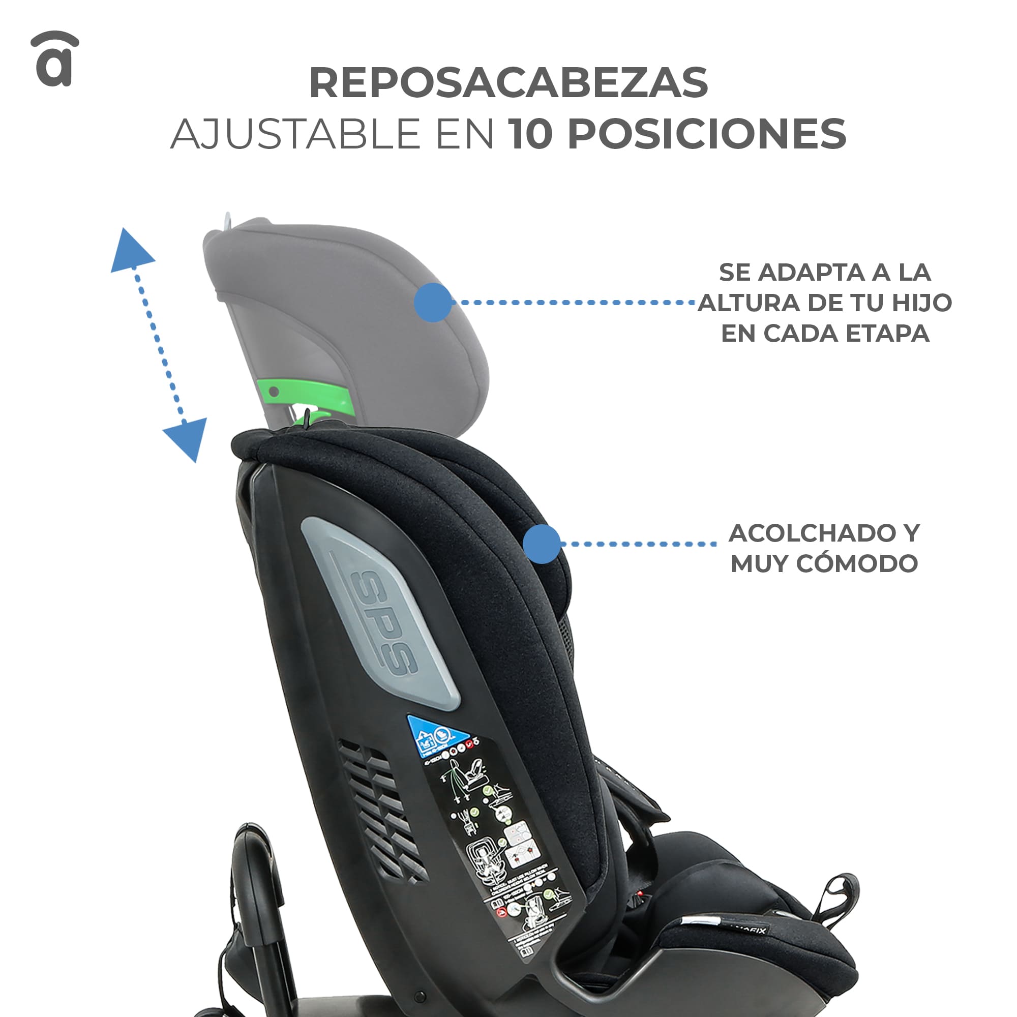 Cadeira Auto Panafix Preta