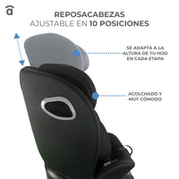 Silla de auto Tolkien negro