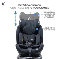 Upperfix Gray Car Seat