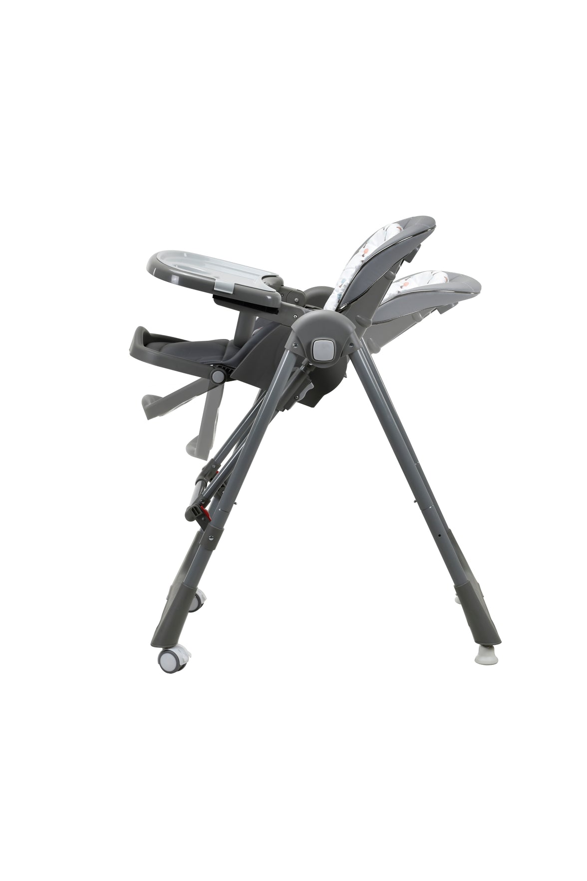 Basmati high chair convertible into swing