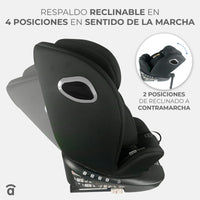 Silla de auto Tolkien negro