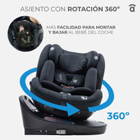 Austen 3 Gray Car Seat