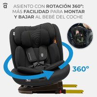 Protocare Black Car Seat
