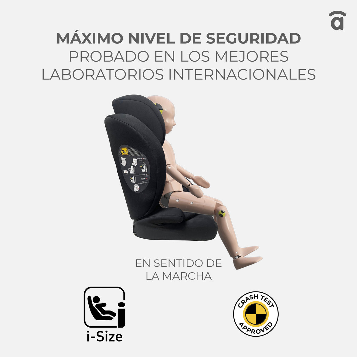 Nomad Pro Gray Car Seat