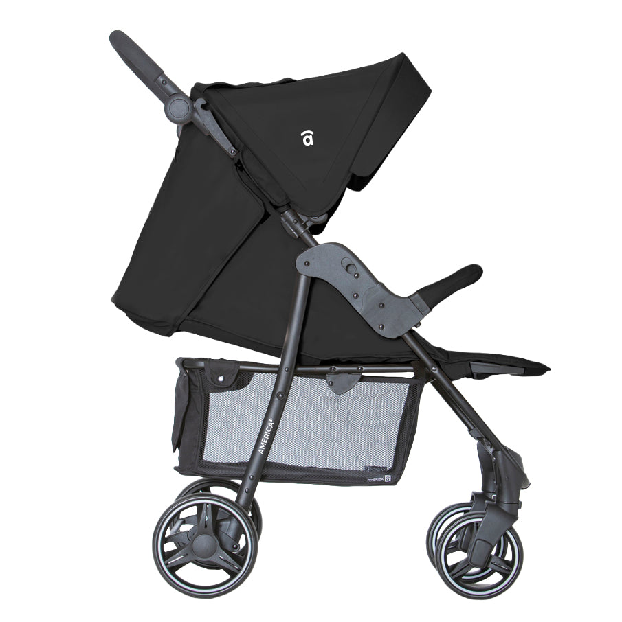 Silla de paseo América 3 negro