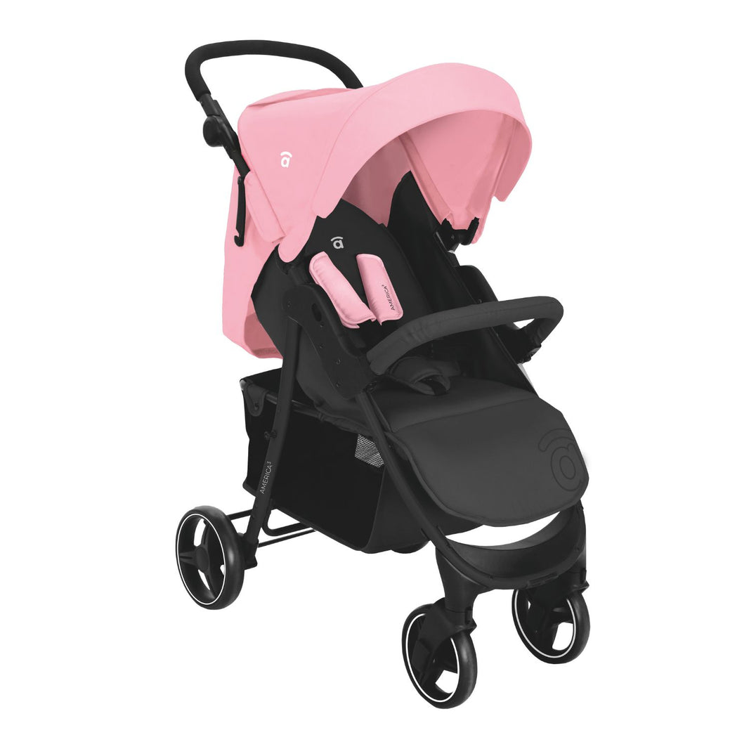 Silla de paseo América 3 rosa