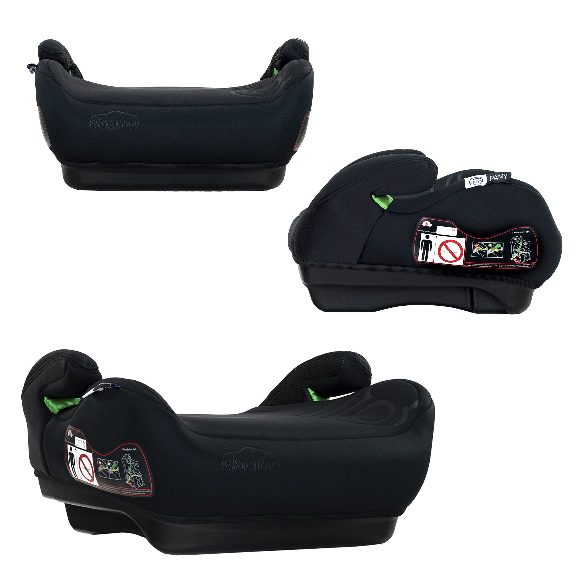 Silla de Auto I-Size Pamy negro