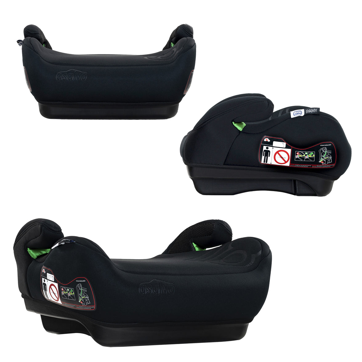 Silla de Auto I-Size Pamy negro