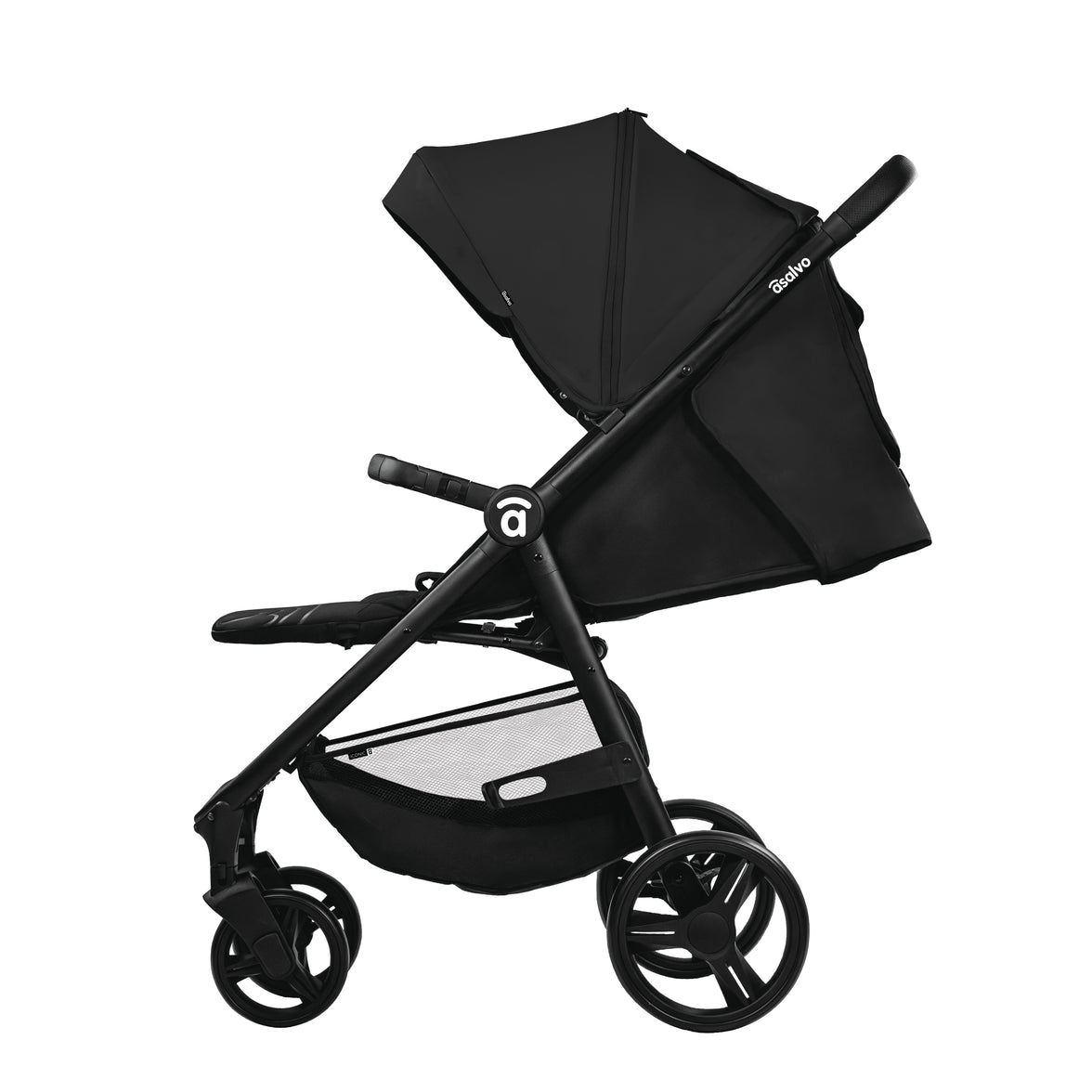 Poussette noire emblématique