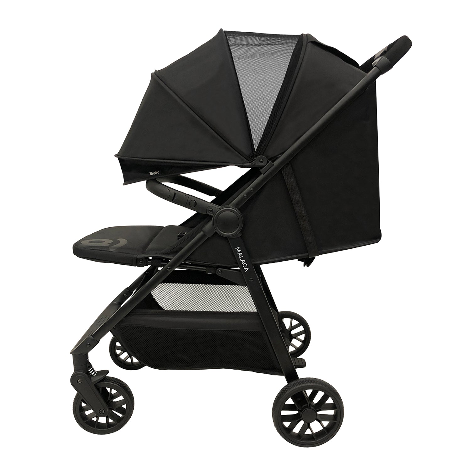 Silla de paseo Málaga negra