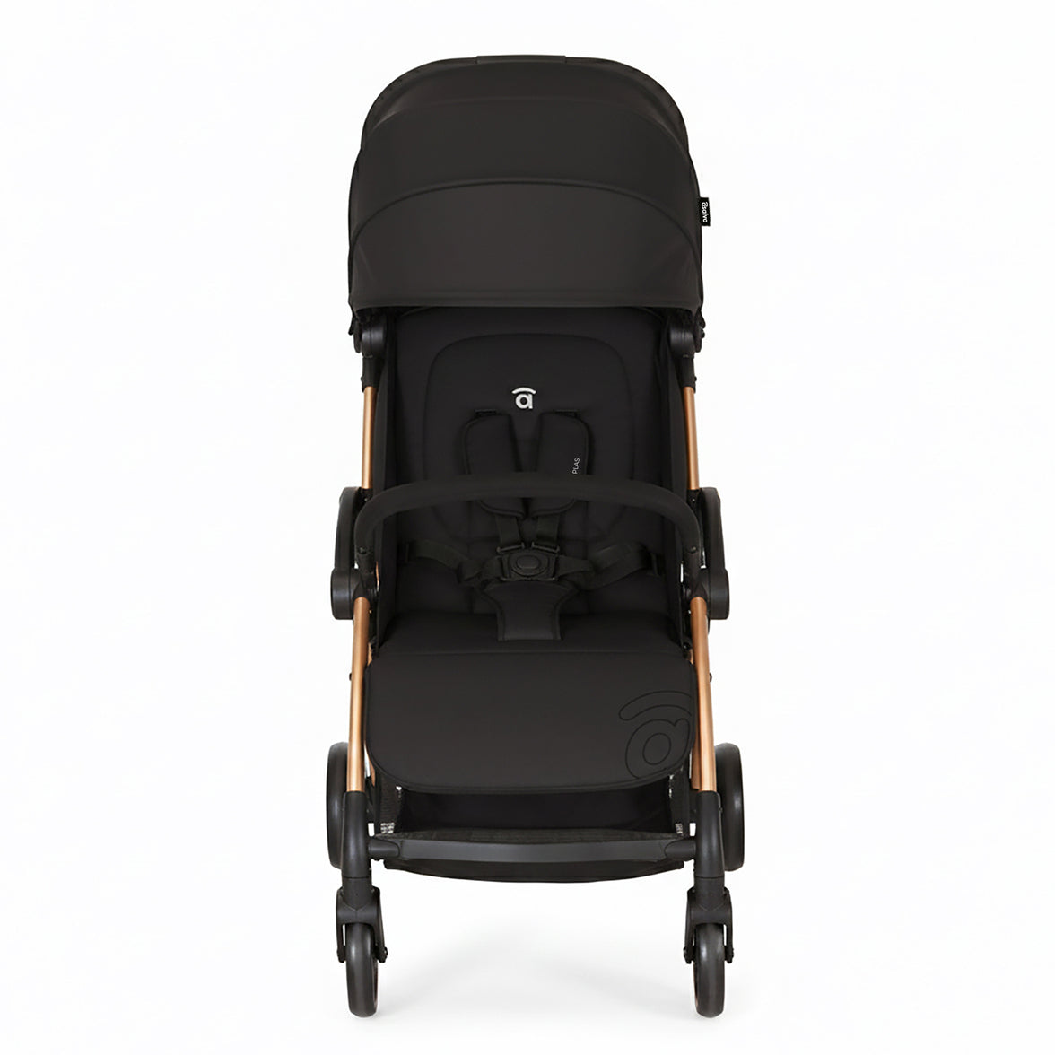 Silla de paseo Plis Plas negro-oro