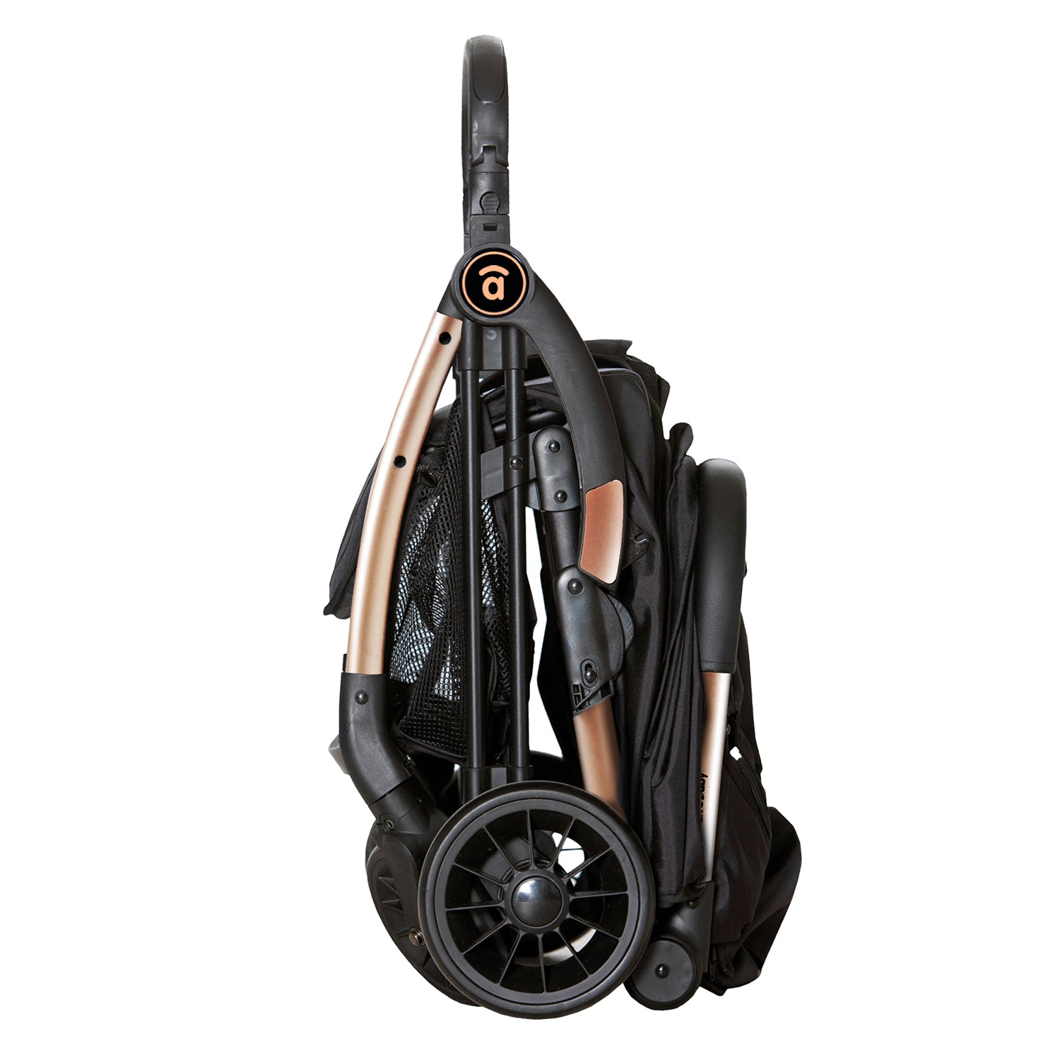 Silla de paseo Plis Plas negro-oro