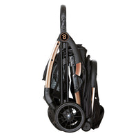 Silla de paseo Plis Plas negro-oro