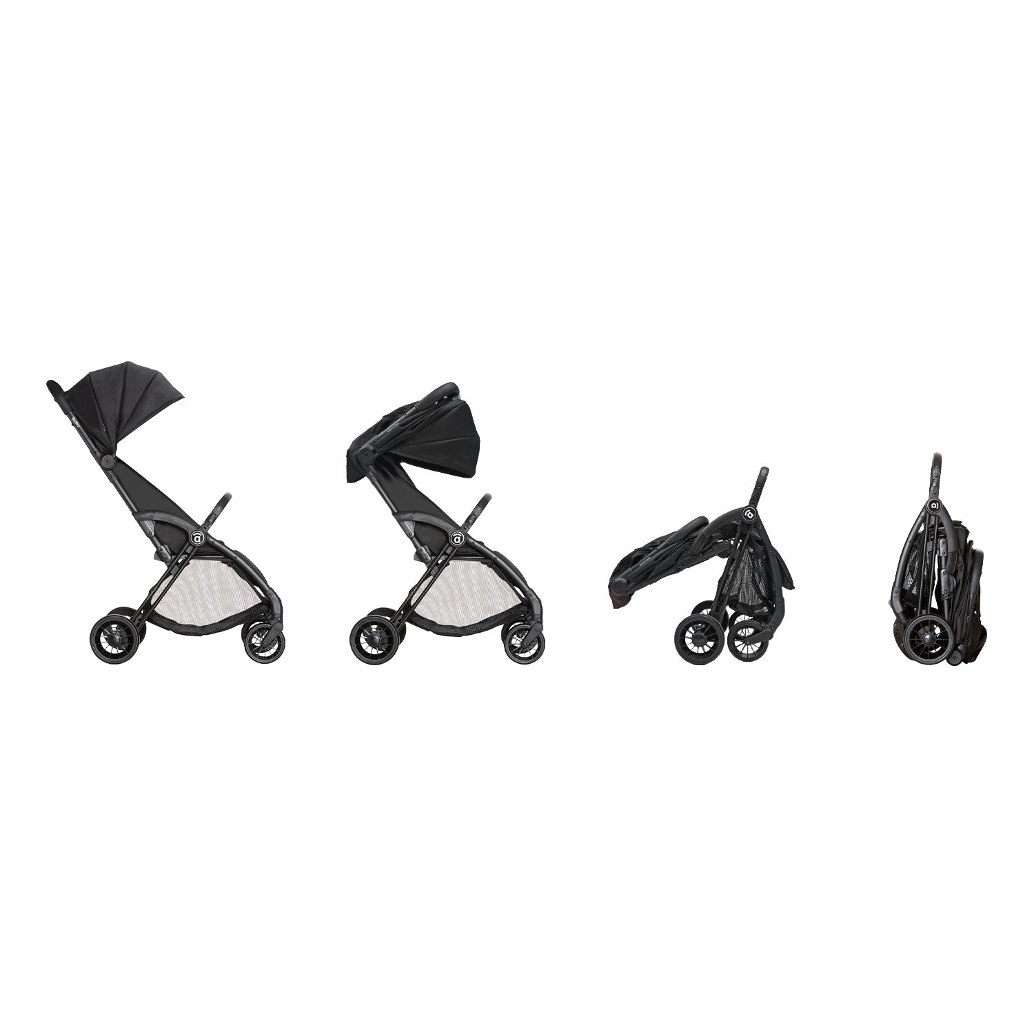 Silla de paseo Plis Plas negro