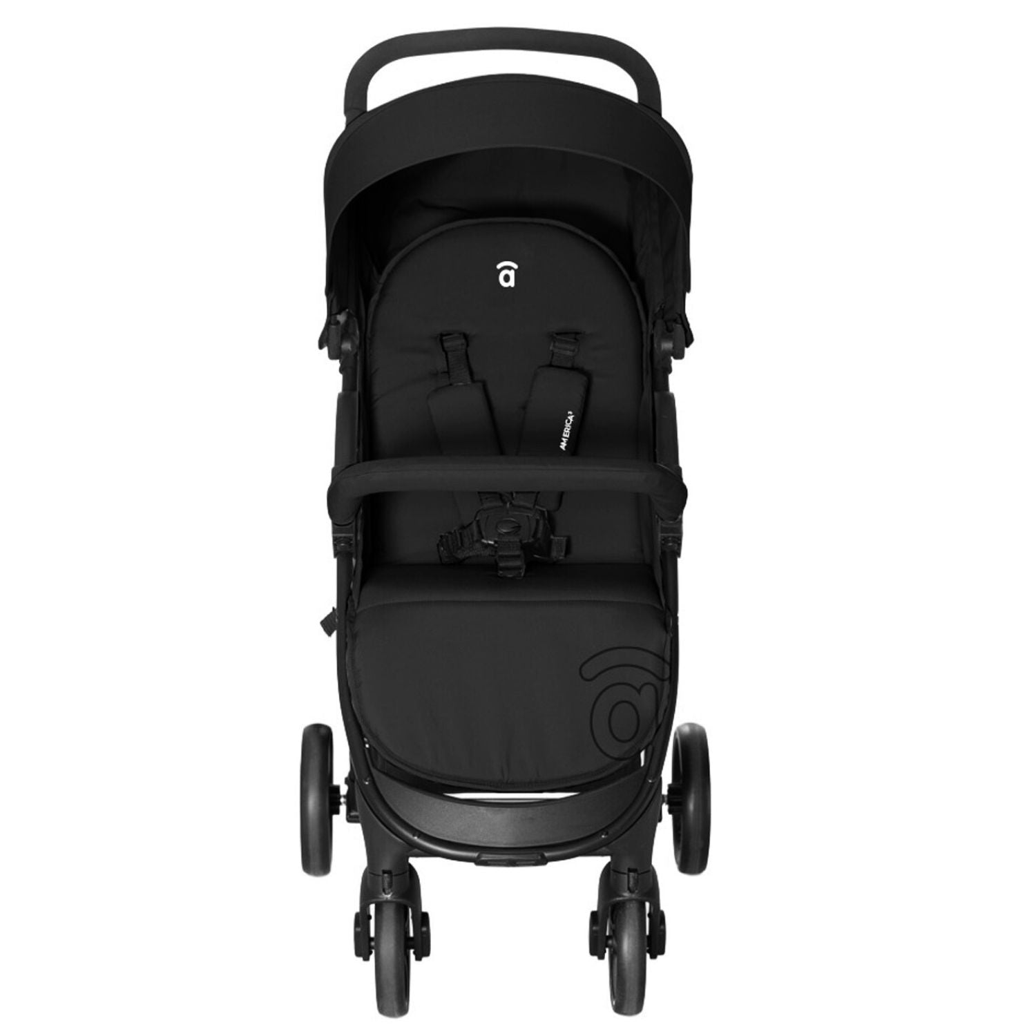 Silla de paseo América 3 negro