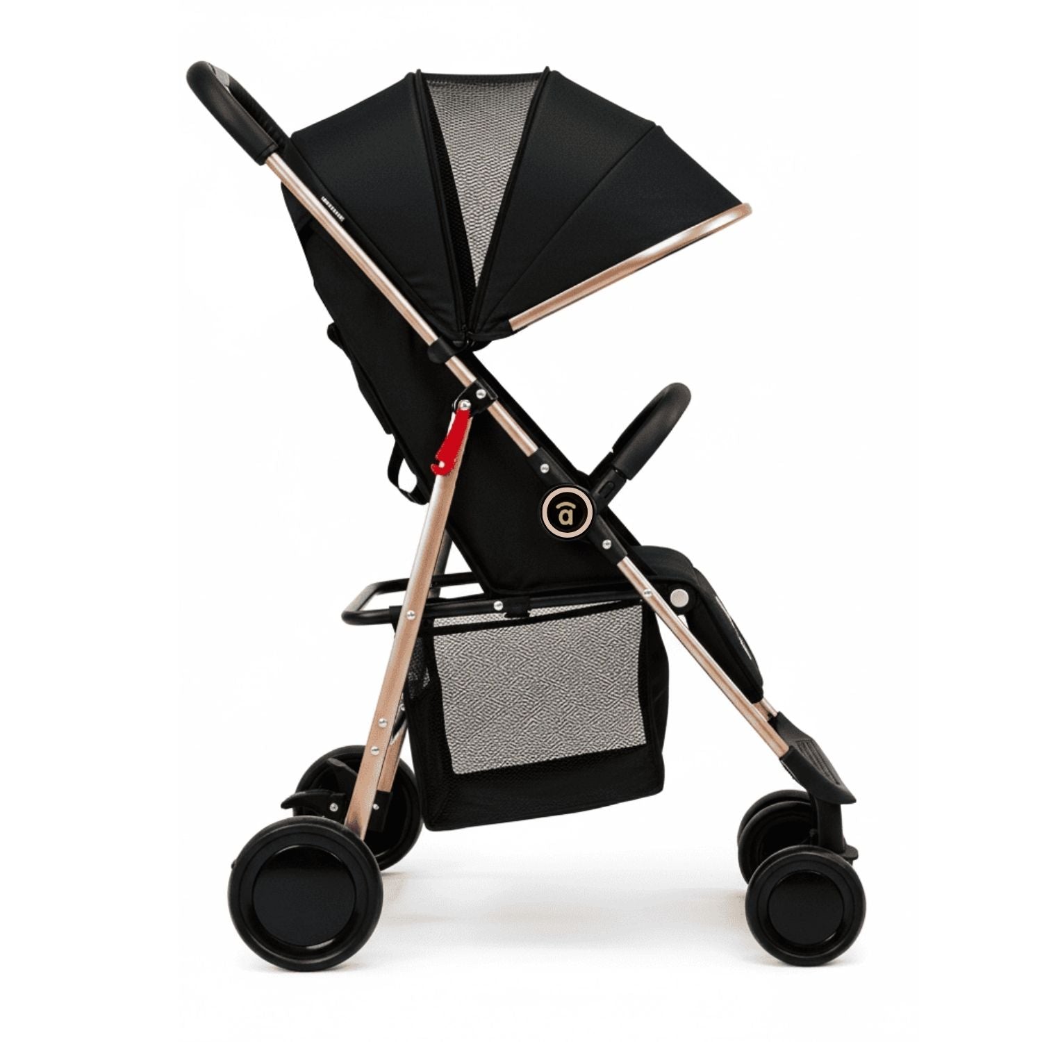 Poussette nova dorée