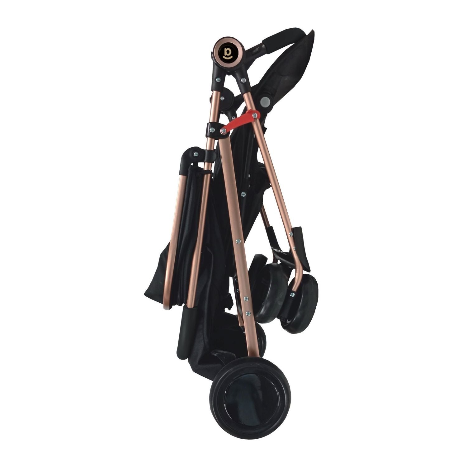 Poussette nova dorée