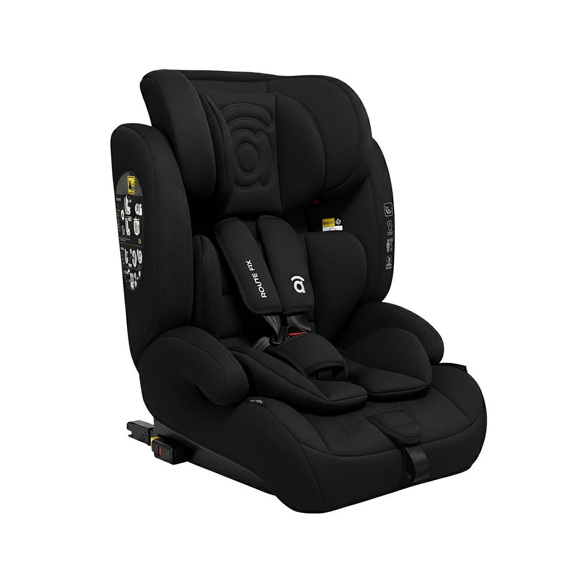 Assento de carro preto RouteFix