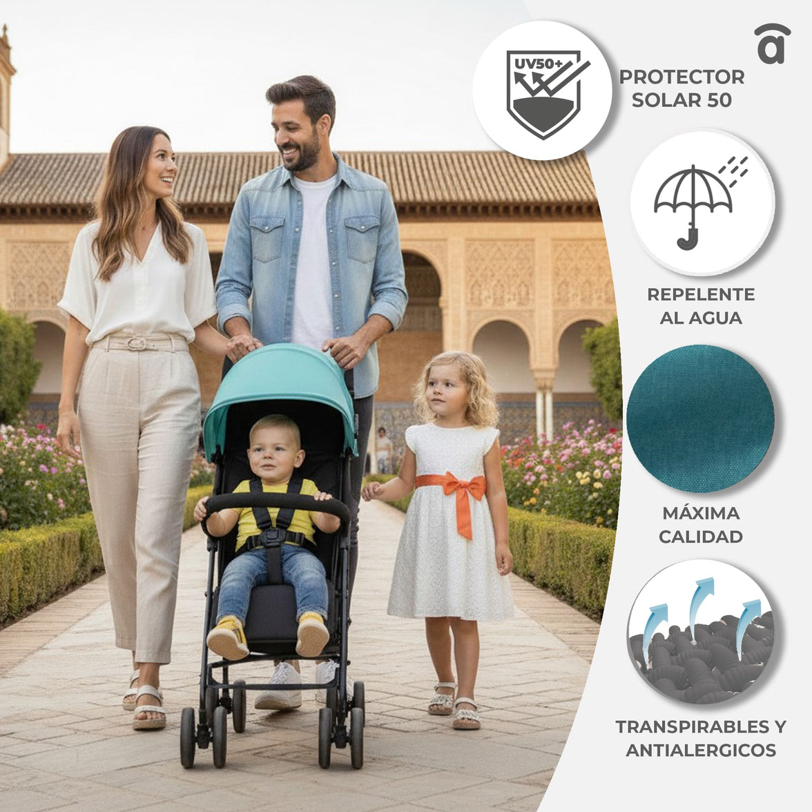 Tokyo Anthracite stroller