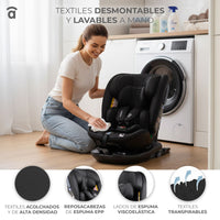 Panafix Gray Car Seat