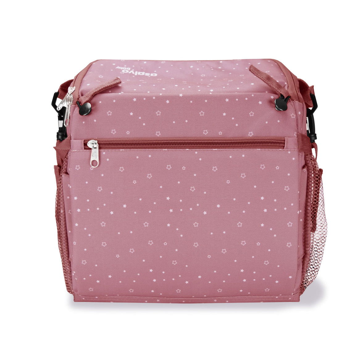 Travel highchair - Pink Stars Hummus Bag