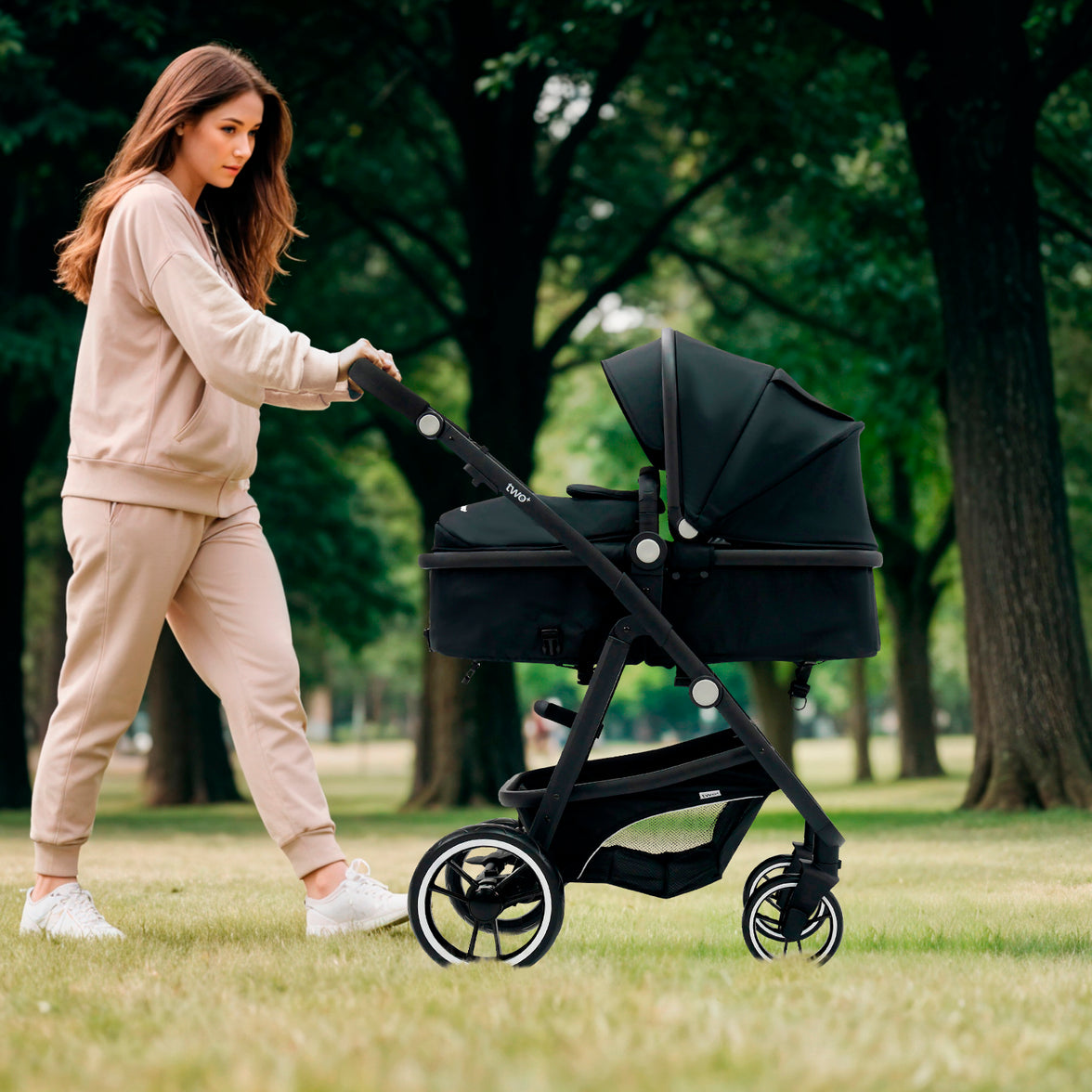 Convertible Trio Two+ 2 Black