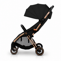 Plis Plas black-gold stroller