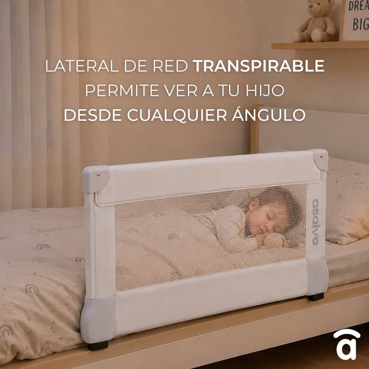 Barrera de 90cm para Cama Standard Blanca