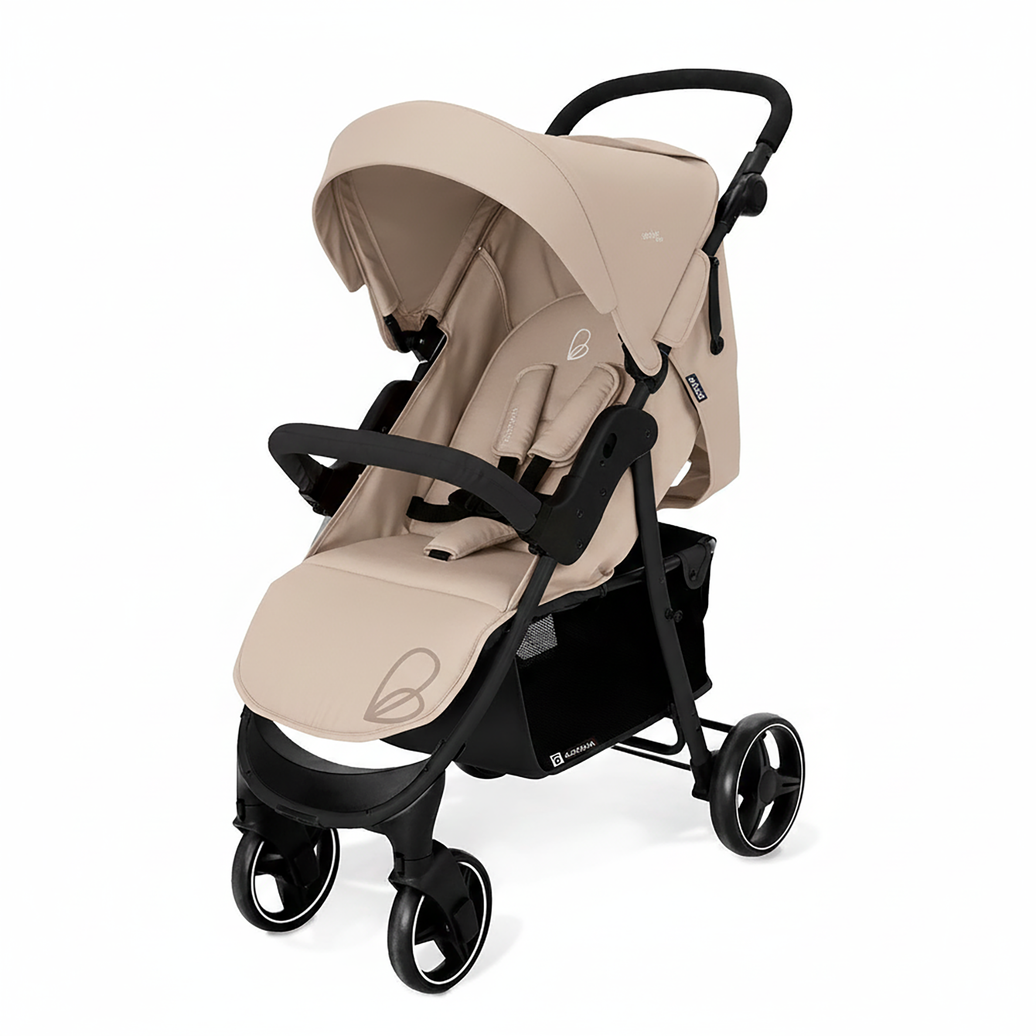 América 3 beige stroller