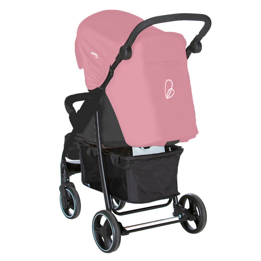 America 3 pink stroller