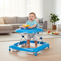 Blue Car Diver Walker